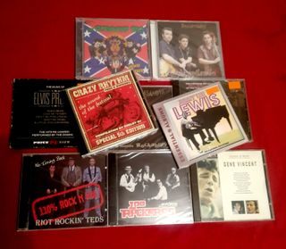 Lote CD Rockabilly CDS Elvis Presley Crazy Cavan