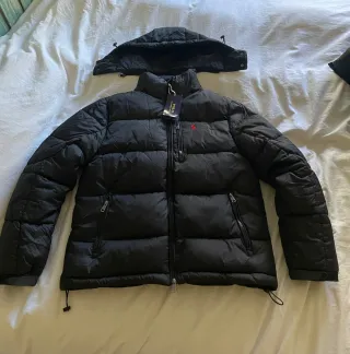 Abrigo Polo Ralph Lauren Negro NEGOCIABLE