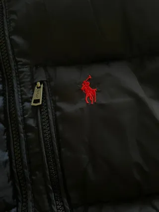 Abrigo Polo Ralph Lauren Negro NEGOCIABLE