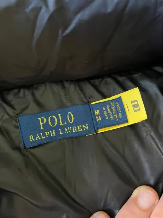 Abrigo Polo Ralph Lauren Negro NEGOCIABLE