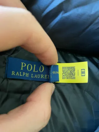 Abrigo Polo Ralph Lauren Negro NEGOCIABLE