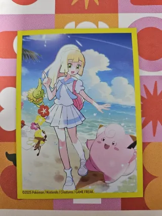 Carta pokemon Perla de Lylia entrenador