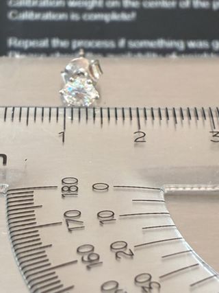 Pendientes Oro 18k Diamantes 0.50 Ct VS/F