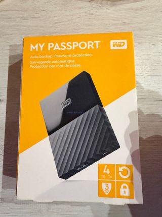 Disco Duro Externo WD 4TB