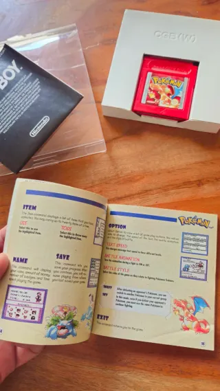 Pokemon Rojo Game Boy - Nintendo