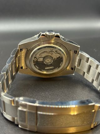 Seiko mod Submariner 40mm Negro