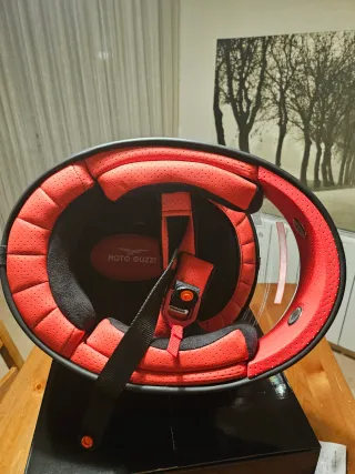 Casco Moto Guzzi Integral MRV Negro Sin Estrenar