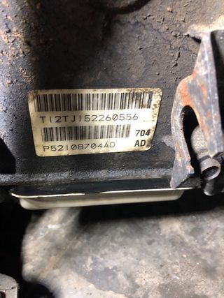 Caja de cambios Jeep