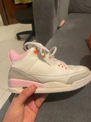 Jordan Zapatillas Mujer Talla 38 Rosa Blanco