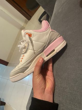 Jordan Zapatillas Mujer Talla 38 Rosa Blanco