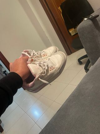 Jordan Zapatillas Mujer Talla 38 Rosa Blanco