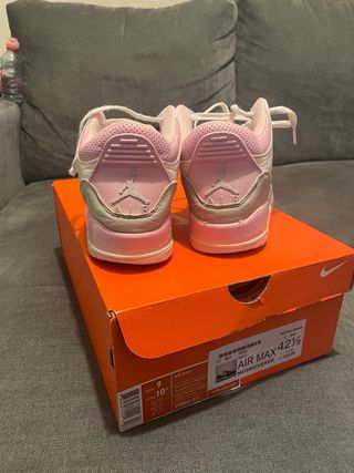 Jordan Zapatillas Mujer Talla 38 Rosa Blanco
