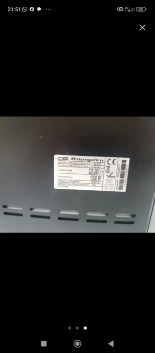 Horno Orbegozo HO321