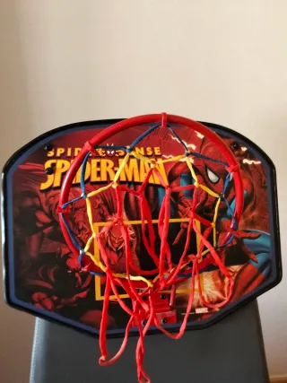 Canasta Baloncesto Infantil Spiderman