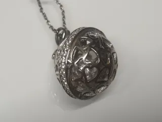 Llamador de ángeles Morena plateado