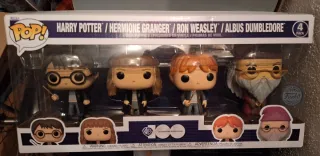 Pack 4 Funkos Pop Harry Potter Sin Abrir.