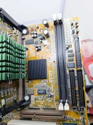 Placa Base Ordenador Antiguo