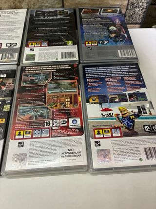 Lote 6 Giochi PSP: Gran Turismo, GTA, Buzz, ecc.