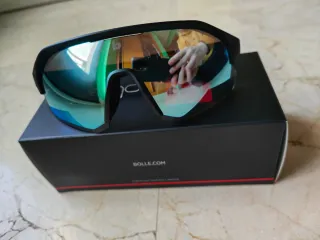 Gafas de sol Bolle negras y multicolor