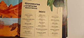 Dinosaurios y criaturas prehistóricas