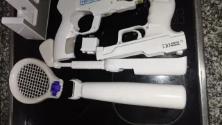 Complementos Wii: Pistola Láser y Fundas
