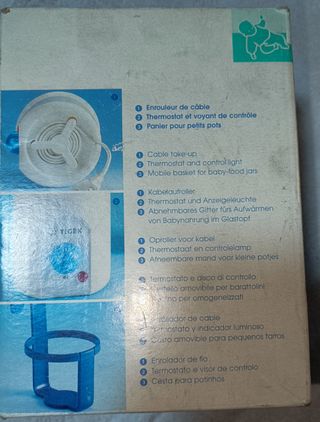 Calienta Biberones Tigex Vintage a 220V y 12V