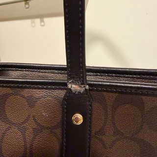 Bolso Coach original de piel – color marrón