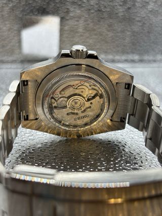 Seiko Mod Submariner Hulk Verde 40mm