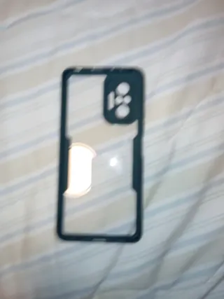 Funda Xiaomi 11T Transparente y Negra