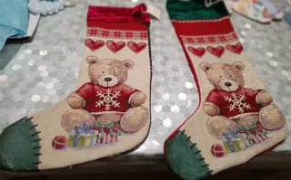 Calza Befana Orsetto Natale