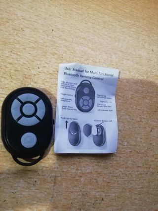 Mando Bluetooth para fotos y vídeos