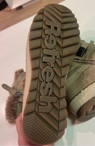 Botines Refresh Beige Talla 39