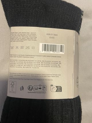 Calcetines Hunter Crew Socks Talla Única