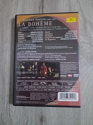 DVD La Bohème Puccini Deutsche Grammophon