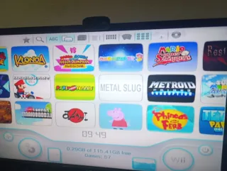 Nintendo Wii con muchos juegos