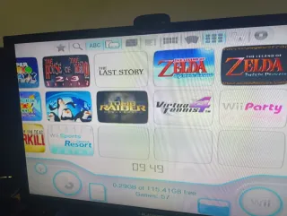 Nintendo Wii con muchos juegos