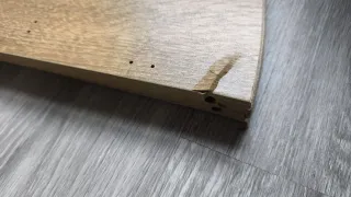 Mesa extensible madera y metal