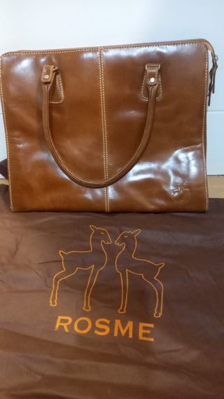 Maletín Ejecutivo Piel Marrón ROSME