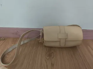 Bolso bandolera rosa