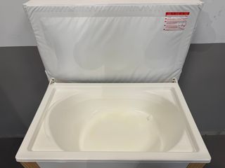 Bañera cambiador para bebé con ruedas