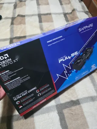 Tarjeta grafica AMD Sapphire Radeon RX 9070 XT 16G