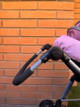 Carrito de muñecas rosa Silver Cross 4 en 1