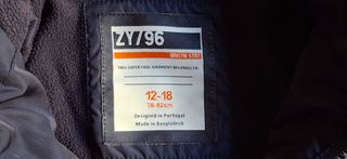 Casaco Acolchoado Azul Zippy 12-18 meses