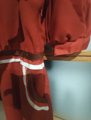 Vestido Vintage color Caldera y Blanco