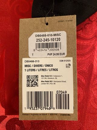 Riñonera Nike Negra Nueva a estrenar