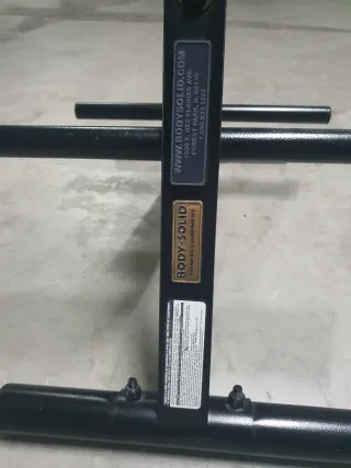 Soporte para discos de gimnasio