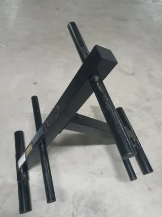 Soporte para discos de gimnasio