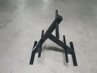 Soporte para discos de gimnasio