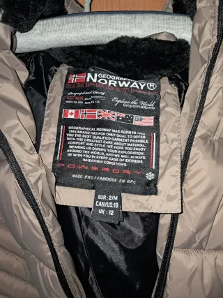 Parka Geographical Norway Beige Talla M
