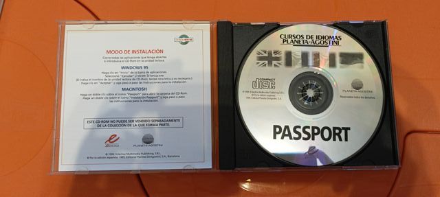 CD Passport Cursos Idiomas Planeta DeAgostini